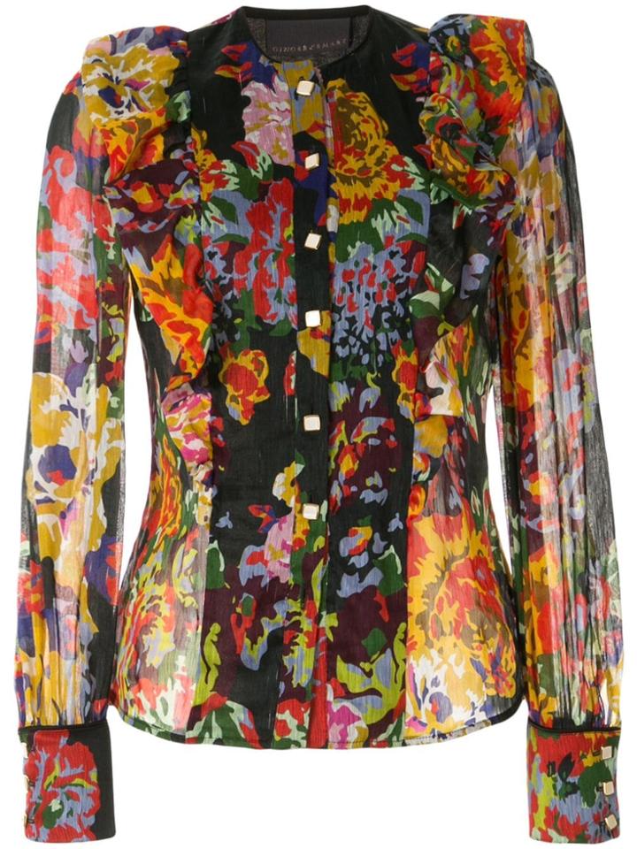 Ginger & Smart Arcadian Floral Blouse - Multicolour