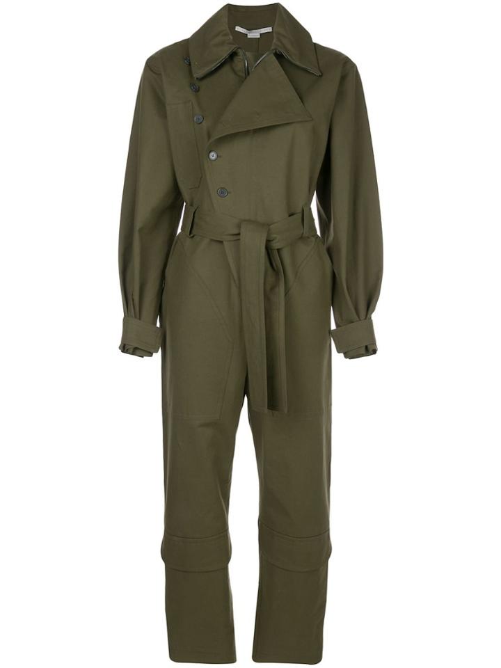 Stella Mccartney Aviator-style Jumpsuit - Green