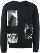 Mcq Alexander Mcqueen Abstract Print Sweatshirt, Men's, Size: Small, Black, Cotton