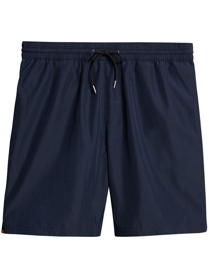 Burberry Drawcord Swim Shorts - Blue