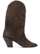 Marsèll Mid-block Heel Boots - Brown