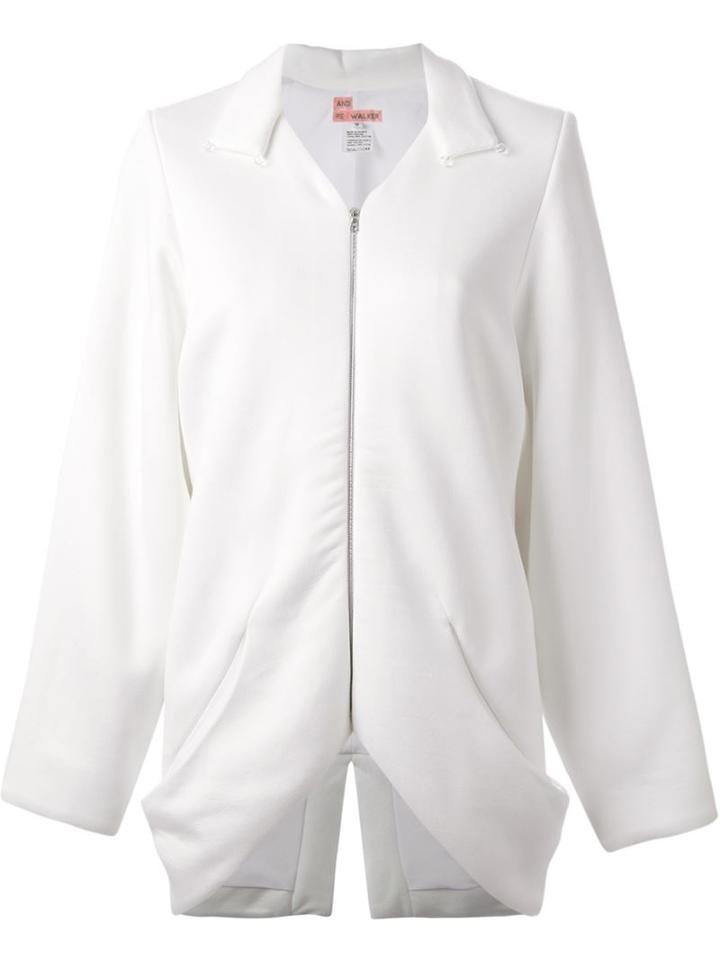 And Re Walker Zip Front Relaxed Fit Jacket