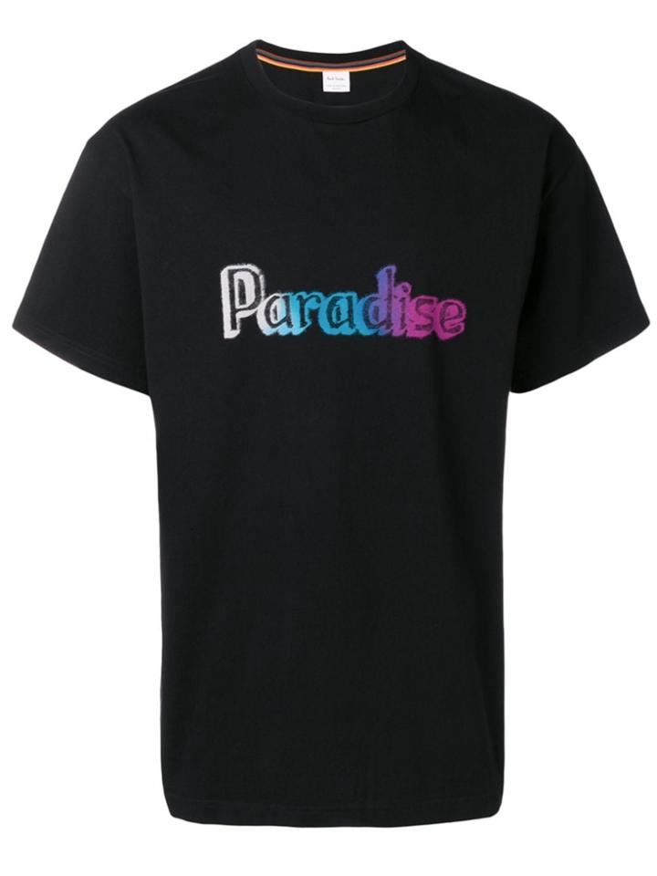 Paul Smith Paradise Print T-shirt - Black