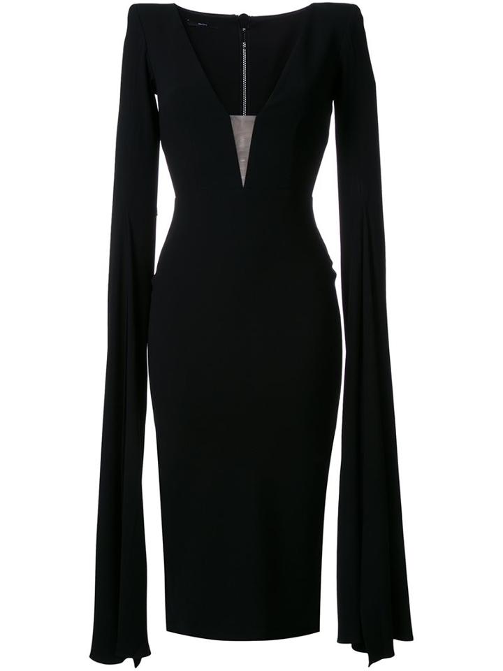 Alex Perry 'paige' Dress, Women's, Size: 6, Black, Polyester/triacetate
