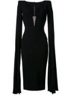 Alex Perry 'paige' Dress, Women's, Size: 6, Black, Polyester/triacetate