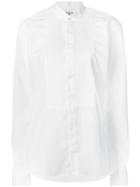 Saint Laurent Classic Bib Shirt - White