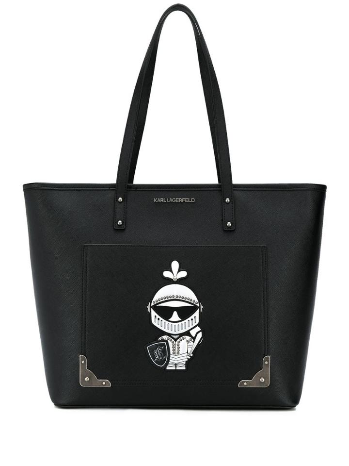 Karl Lagerfeld K/treasure Tote Bag - Black