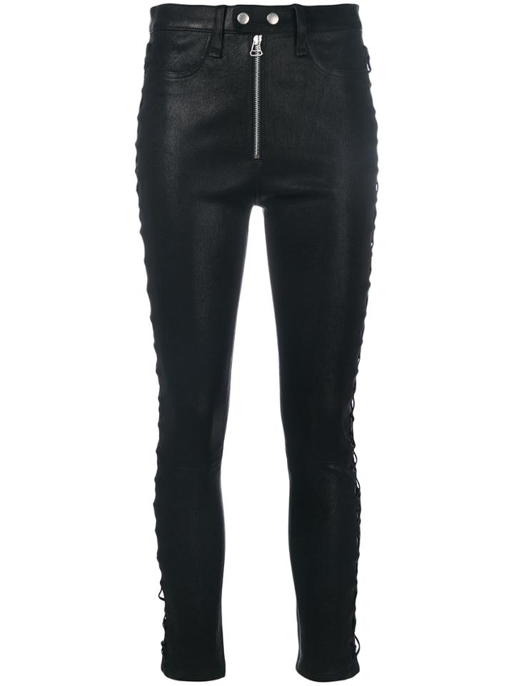 Rag & Bone Laced Side Trousers - Black
