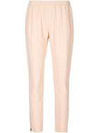 Stella Mccartney - Tamara Trousers - Women - Acetate/rayon - 38, Pink/purple, Acetate/rayon
