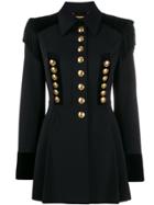 Alberta Ferretti Military Jacket - Black