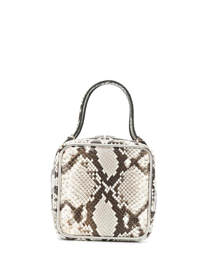 Alexander Wang Snake Print Tote - Grey