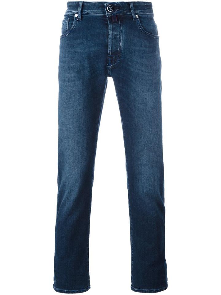 Jacob Cohen Slim-fit Jeans, Men's, Size: 30, Blue, Cotton/polyester/spandex/elastane