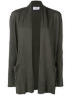 Snobby Sheep Open-front Fitted Cardigan - Green