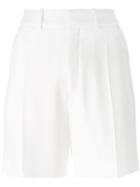 Chloé - Tailored Shorts - Women - Silk/acetate/viscose - 36, Women's, Nude/neutrals, Silk/acetate/viscose