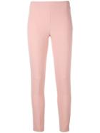Blumarine Skinny Trousers - Pink & Purple