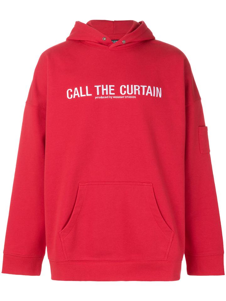 Midnight Studios Call The Curtain Hoodie - Red