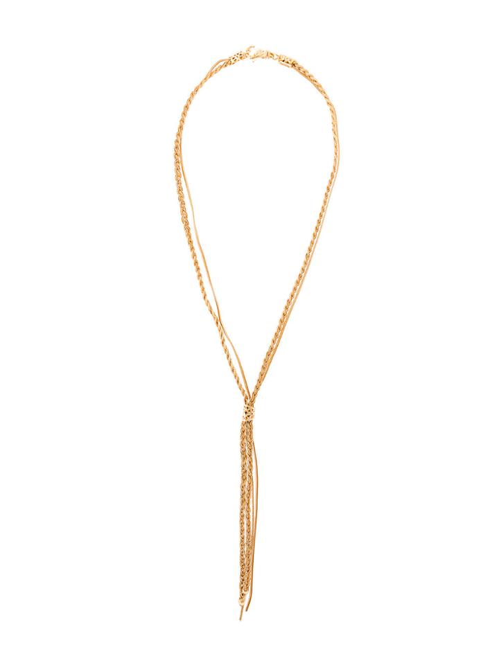 Emanuele Bicocchi String Necklace - Metallic
