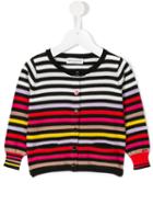 Rykiel Enfant - Striped Cardigan - Kids - Cotton - 6 Yrs, Girl's, Black
