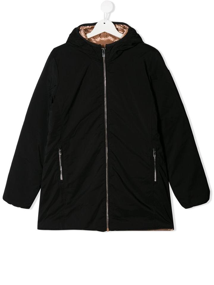 Ciesse Piumini Junior Teen Reversible Down Coat - Black
