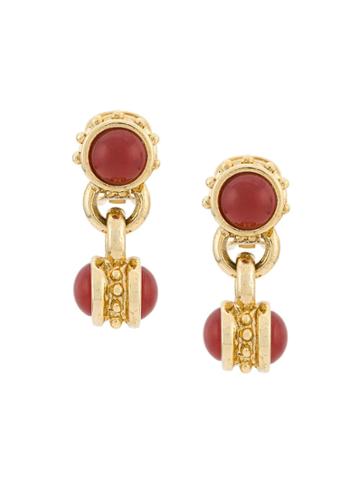 Kenneth Jay Lane 1960s Vintage Kenneth Jay Lane 18kt Gold Plated Brass