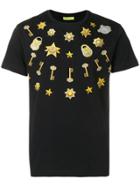 Versace Jeans Star Print T-shirt - Black