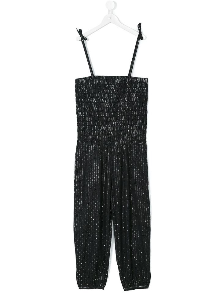 April Shower By Polder Kids - Teen Barbara Harem Jumpsuit - Kids - Cotton/lurex - 14 Yrs, Grey