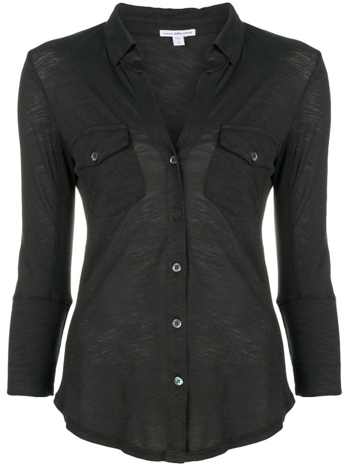 James Perse Basic Fit Shirt - Green