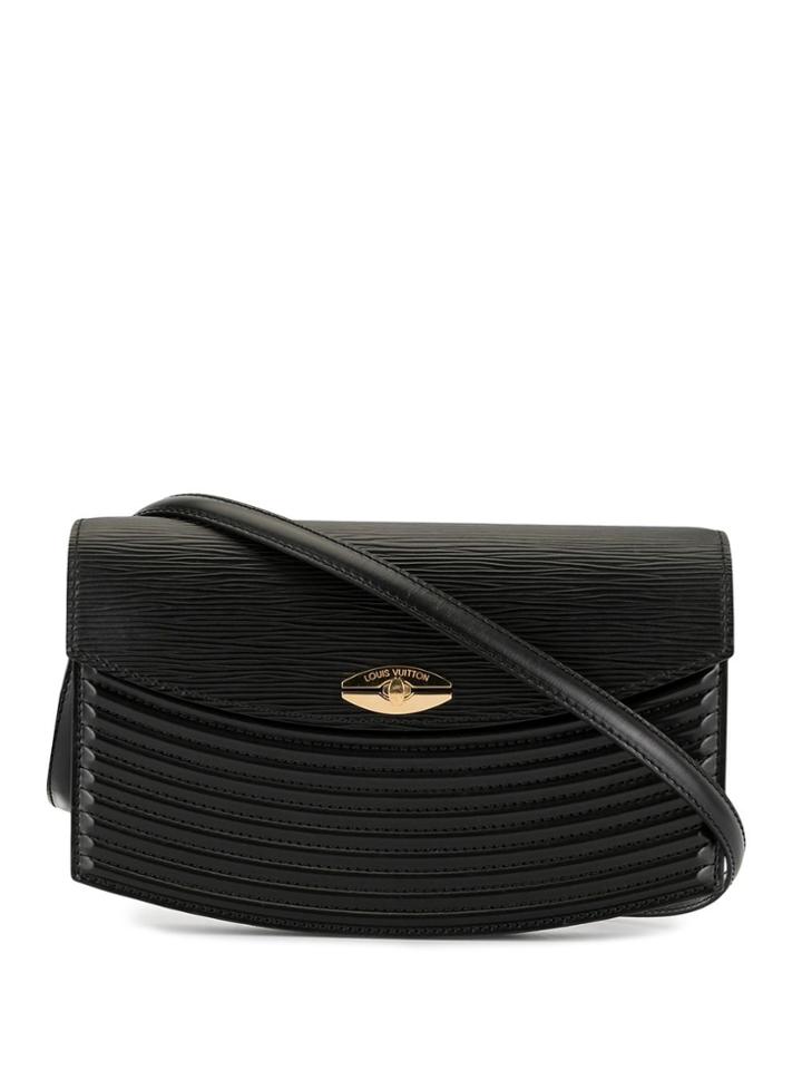 Louis Vuitton Pre-owned 1991s Presbourg Shoulder Bag - Black