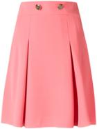Elisabetta Franchi Pleated Mini Skirt - Pink