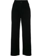 Apiece Apart Wide Leg Pants, Women's, Size: 6, Black, Cotton