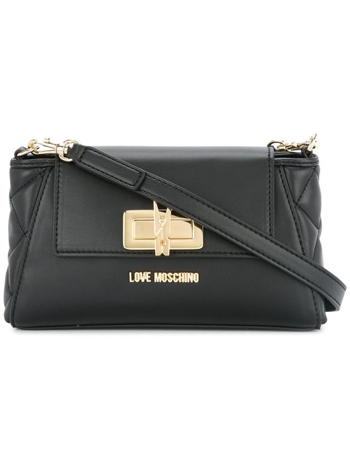 Love Moschino Small Crossbody Bag - Black