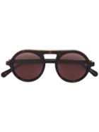 Stella Mccartney Retro Round Tortoiseshell Sunglasses, Women's, Size: 48, Brown, Acetate/metal