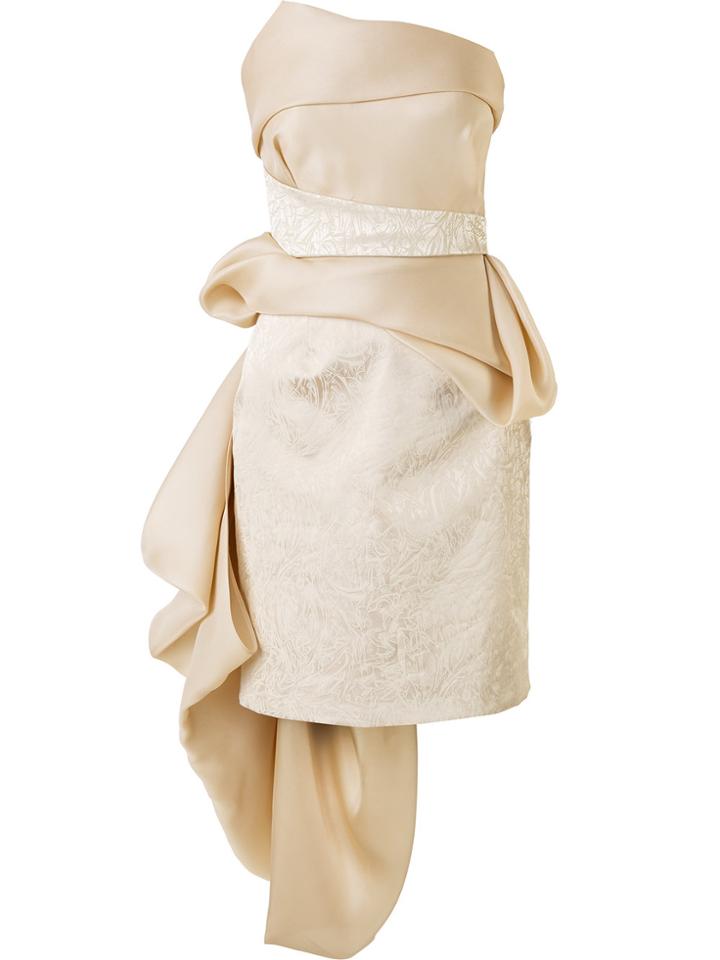 Rubin Singer Strapless Dress - Nude & Neutrals