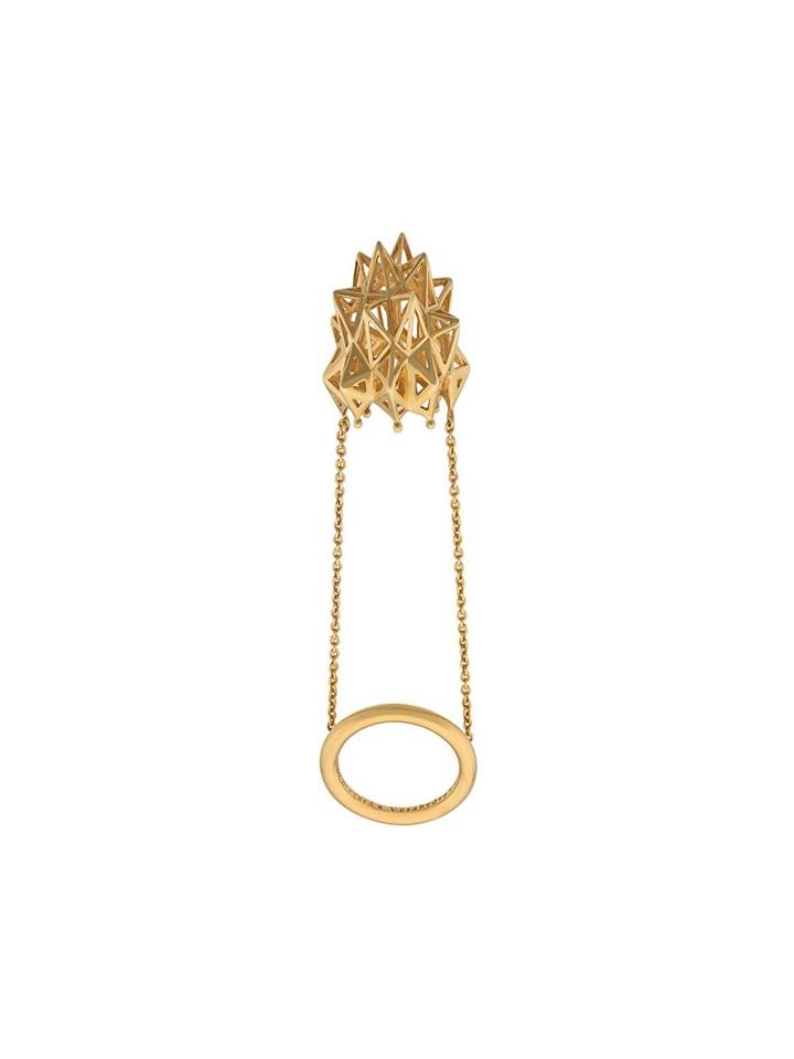 John Brevard Stella Thimble Diamond Ring