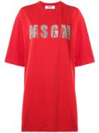 Msgm Dress - Red