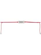 Unravel Project Engraved Logo Rope Belt - Red