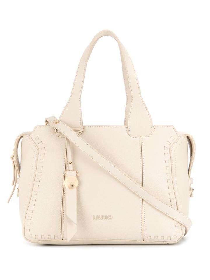 Liu Jo Enchained Romantic Graphism Tote Bag - Neutrals