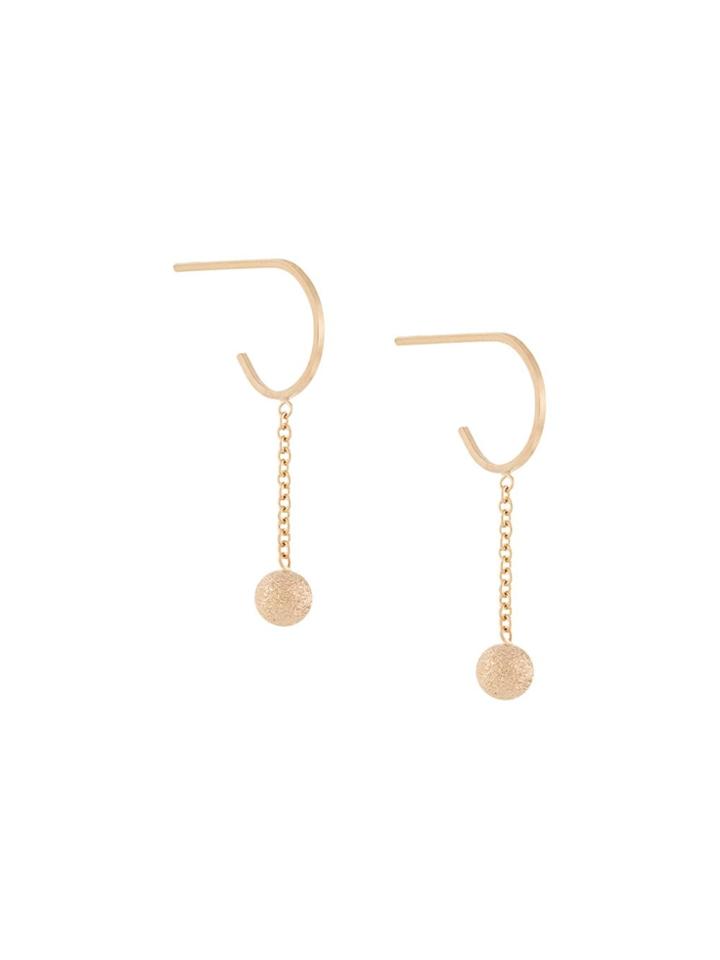 By Boe Gold Dust Drop Earrings - Metallic