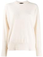 Erika Cavallini Round Neck Jumper - Neutrals