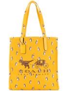 Coach Penguin Tote Bag - Yellow & Orange