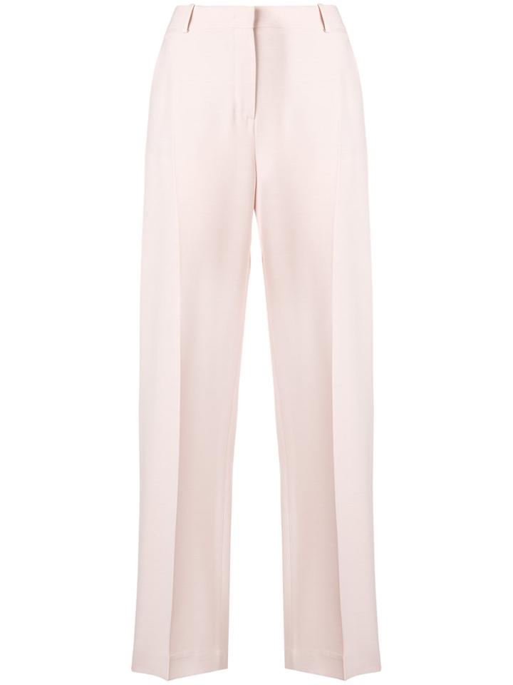 Loro Piana Straight Leg Trousers - Pink & Purple
