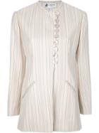 Lanvin Vintage Striped Skirt Suit - Nude & Neutrals