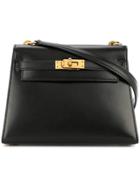 Hermès Vintage Mini Kelly Shoulder Bag - Black