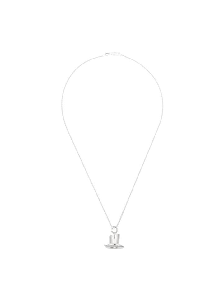 Hatton Labs Top Hat Necklace - White