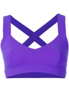 No Ka' Oi Sweetheart Crop Top - Pink & Purple