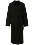 Cecilia Prado Cardigan Wrap Coat - Black