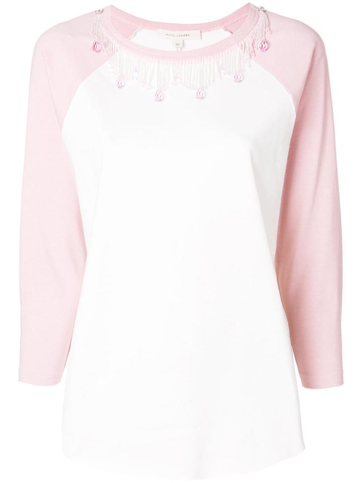 Marc Jacobs Beaded T-shirt - White