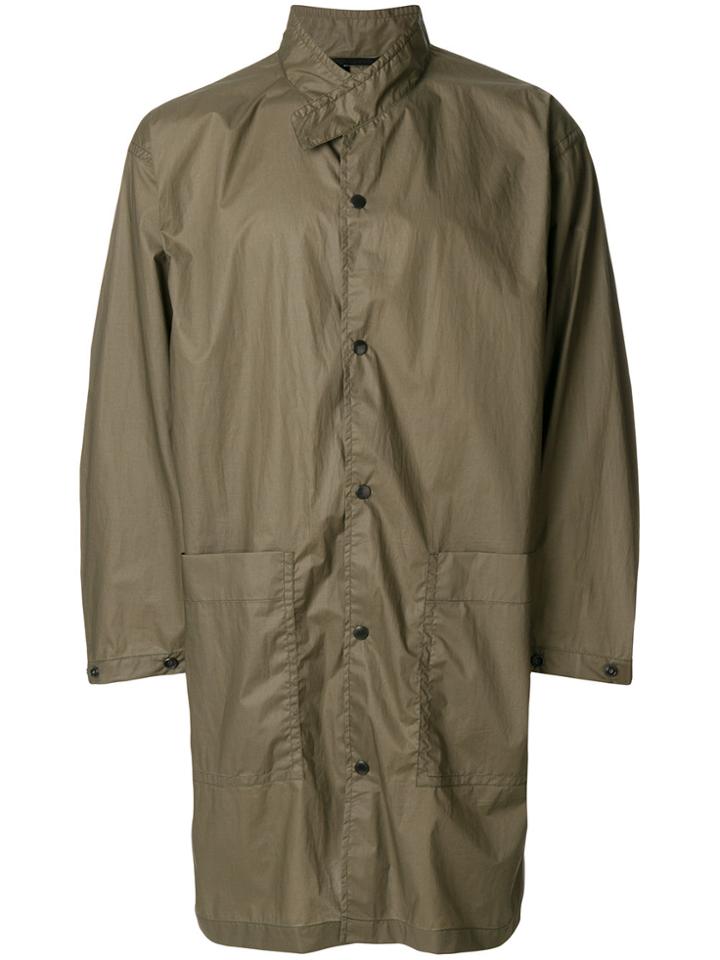 N. Hoolywood Buttoned Coat - Brown