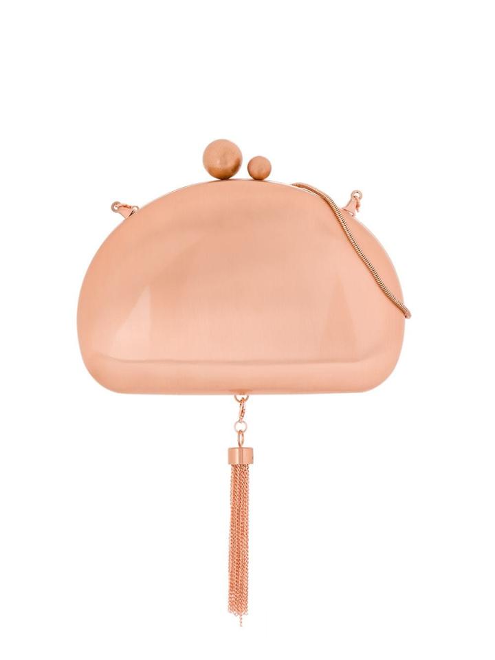 Isla Mirrored Mini Shoulder Bag - Pink