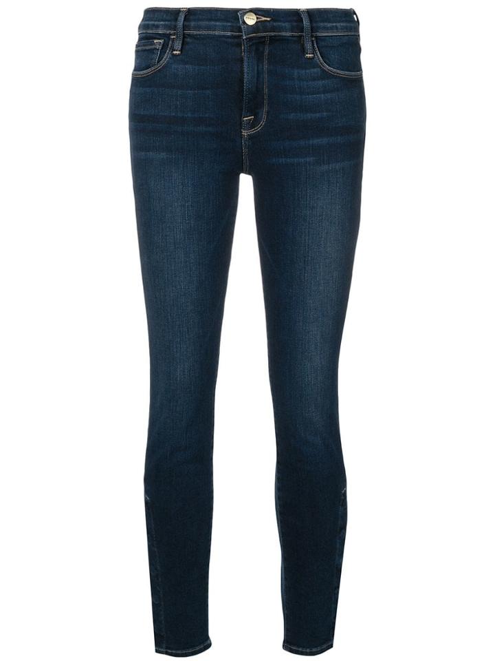 Frame Chain Martha Skinny Jeans - Blue